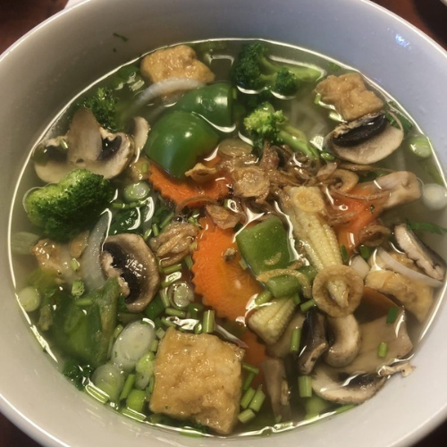 Vegetarian Noodle Soup   Pho Rau Cai
